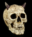 Lebka Tribal Horned skull  