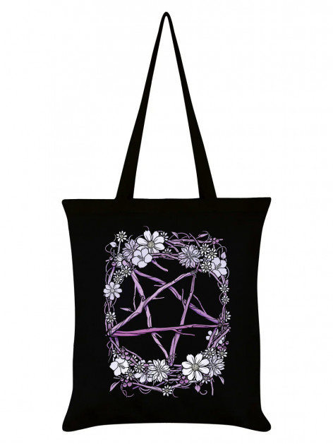 Plátěná taška Tote bag Pagan Pentagram  