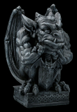 Dekorativní soška Gothic Gargoyle with sword 43cm  