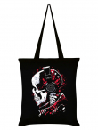 Plátěná taška Tote bag Skull Headphone  