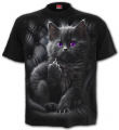 Gothic tričko Spiral KOČKA CATTITUDE XXXXL  