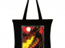 Plátěná taška Tote bag Drak Tarot The Dragon  