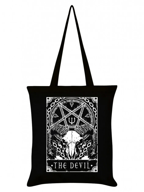 Plátěná taška Tote bag Tarot - The Devil  