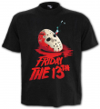 Tričko Spiral HORROR - JASON FRIDAY THE 13TH - CLASSIC MASK   