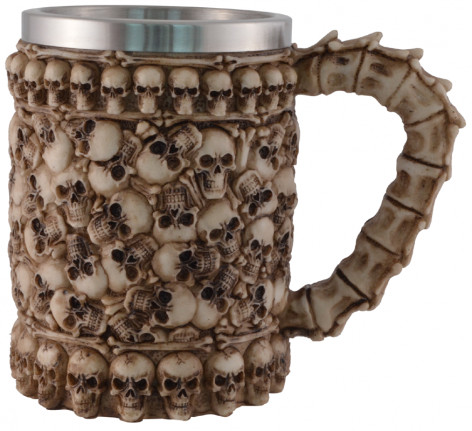 Půllitr korbel Skull Mug (500ml)  