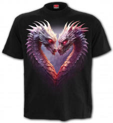 Tričko s drakem Spiral HEART OF DRAGONS XXXXL