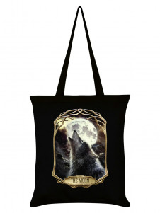 Plátěná taška Tote bag Tarot Obsidian - The Moon