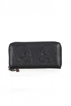 Dámská peněženka TWIN SKULL WALLET