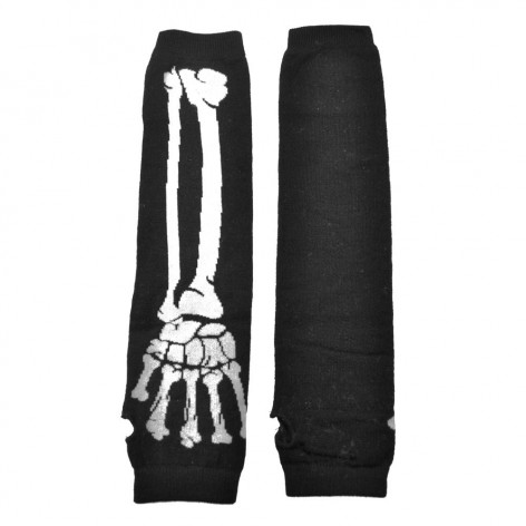 Návleky/rukavice BONE BLACK/WHITE  