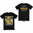 Tričko pánské Iron Maiden - Powerslave World Slavery Tour BL - ROCK...