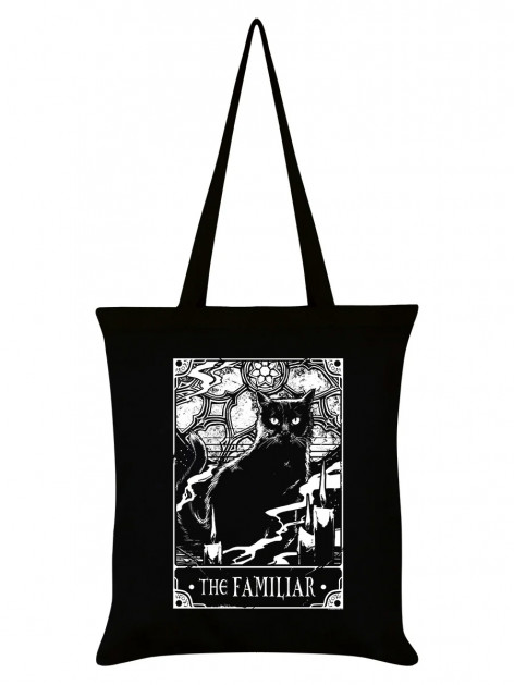 Plátěná taška Tote bag Kočka Tarot - The Familiar  