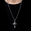 Přívěsek chirurgická ocel kříž Gothic Cross  