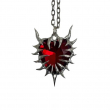 Přívěsek s řetízkem Dark Thorn Heart  