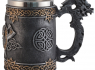 Půllitr korbel Viking skull warrior 2 (400 ml)  