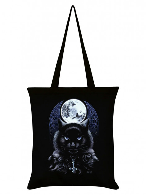 Plátěná taška Tote bag Kočka Satanic cat  