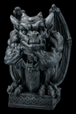 Dekorativní soška Gothic Gargoyle with sword 43cm  