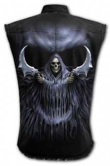 Košile bez rukávů/Vesta Spiral DOUBLE DEATH XXXXL