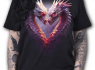 Tričko s drakem Spiral HEART OF DRAGONS XXXXL  