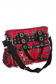 TAŠKA CAMDYN TARTAN RED  