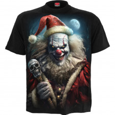 Metalové tričko Spiral SANTA CLOWN XXXXL