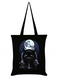 Plátěná taška Tote bag Kočka Satanic cat