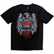 Tričko pánské Slayer - Ammunition Eagle - Black - ROCK OFF - SLAYTEE14