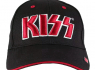 Kšiltovka/čepice KISS - RED ON WHITE LOGO - Rock Off KISSCAP03   