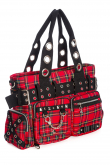 TAŠKA CAMDYN TARTAN RED  