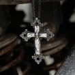 Přívěsek chirurgická ocel SKULL CROSS  