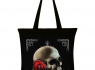 Plátěná taška Tote bag Lebka Cranial Rose  