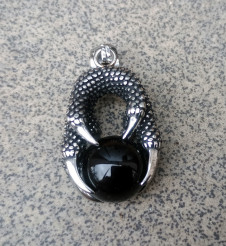 Přívěsek chirurgická ocel DRAK Vintage Dragon Claw BLACK