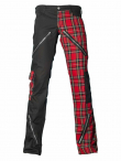 Kalhoty Freak Pants Tartan RED  