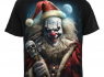 Metalové tričko Spiral SANTA CLOWN XXXXL  