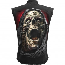 Košile bez rukávů/Vesta Spiral SCREAMING DEATH XXXXL Košile bez rukávů/Vesta Spiral SCREAMING DEATH XXXXL