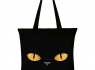 Plátěná taška Tote bag Kočka Curious Kitten  