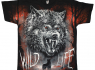 Tričko s vlkem WILD LIFE FAN-T368  