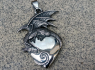 Přívěsek chirurgická ocel DRAK Gothic Dragon Heart  