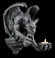 Svícen Gargoyle wall tealight holder  