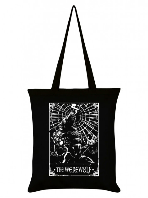 Plátěná taška Tote bag Tarot The Werewolf  