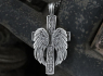 Přívěsek s řetízkem Andělská křídla Angel’s Wing Cross  