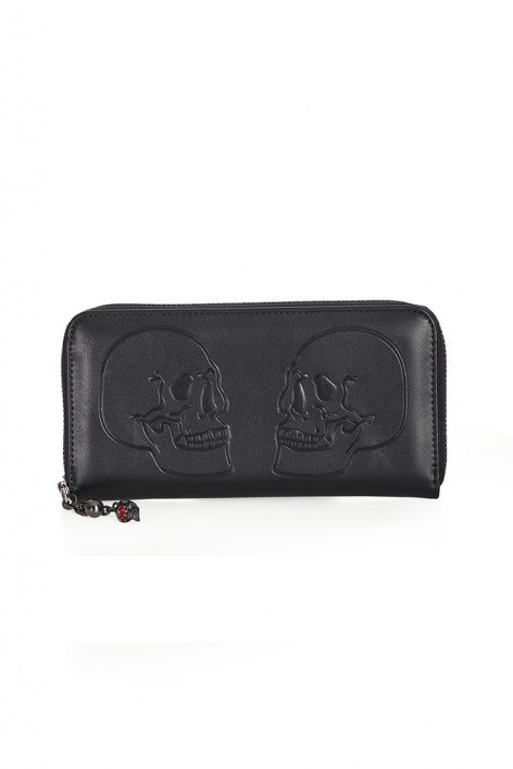 Dámská peněženka TWIN SKULL WALLET  